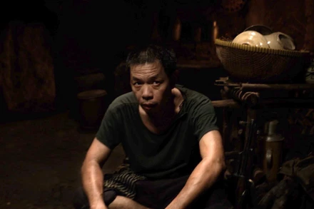 Thái Hòa trong một cảnh phim. (Ảnh: Nhà sản xuất cung cấp)