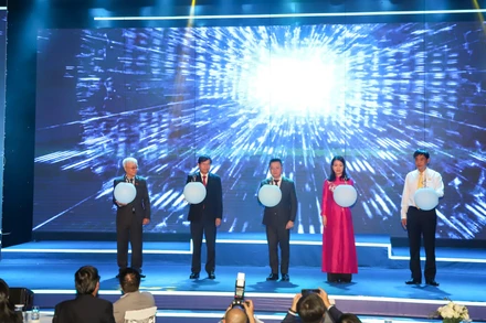 Khai trương Tòa soạn số VnEconomy. (Ảnh: NGUYỄN GIANG NAM)