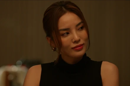 Hoa hậu Kỳ Duyên trong một cảnh quay. (Ảnh: Galaxy Studio)