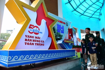 Một bài dự thi được trình bày công phu. (Ảnh: THẾ DƯƠNG)