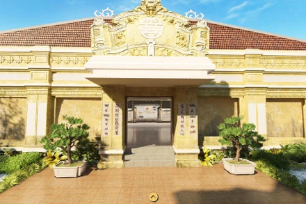 Hình ảnh triển lãm 3D. (Ảnh chụp màn hình)