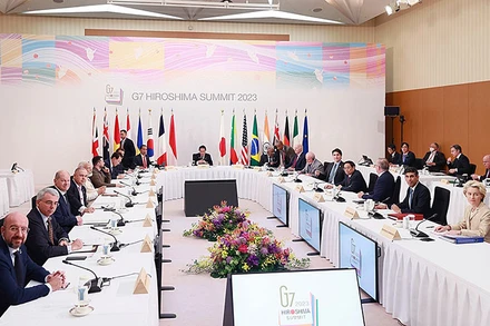 Quang cảnh cuộc họp. (Ảnh: DƯƠNG GIANG)