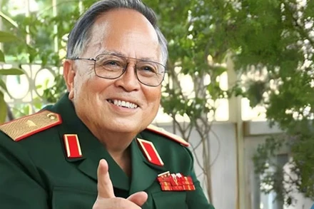 Thiếu tướng, nhà văn Hồ Phương. (Ảnh: TTXVN)