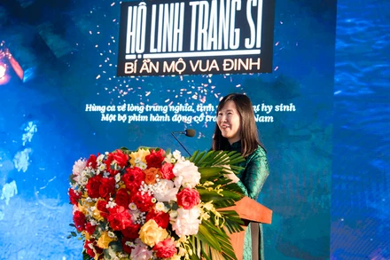 Tổng Giám đốc BHD Ngô Thị Bích Hạnh chia sẻ về dự án. (Ảnh: BHD)