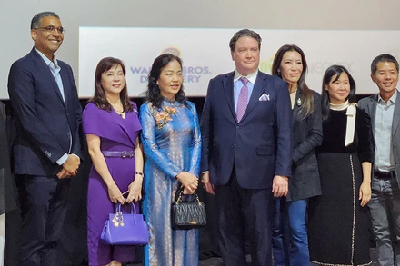 Ban tổ chức công bố các clip lọt vào vòng chung khảo cuộc thi. (Ảnh: Hiệp hội Xúc tiến phát triển Điện ảnh Việt Nam)