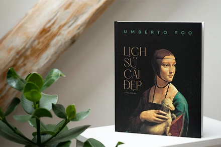 Cuốn “Lịch sử Cái Đẹp”. (Ảnh: Nhã Nam)