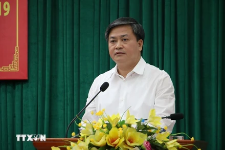 Cựu Bí thư Tỉnh ủy Bến Tre Lê Đức Thọ. (Ảnh:TTXVN)