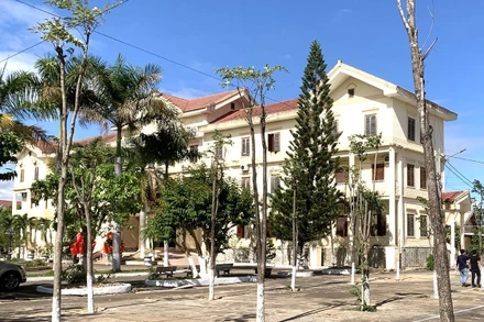 Trụ sở Ủy ban nhân dân huyện Ea Súp, nơi các đồng chí nguyên lãnh đạo Ủy ban nhân dân huyện Ea Súp công tác bị kỷ luật.