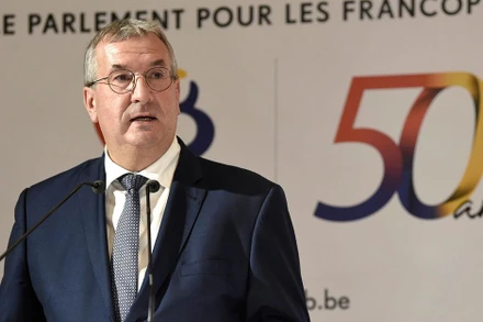 Bộ trưởng, Thủ hiến Cộng đồng người Bỉ nói tiếng Pháp (Wallonie-Bruxelles) Pierre- Yves Jeholet.