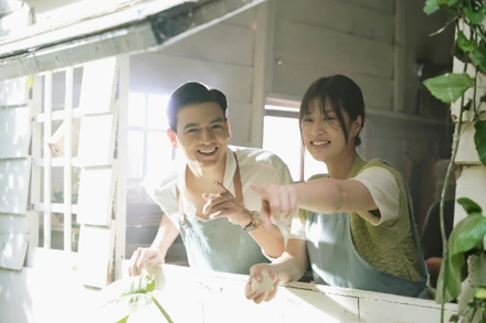 Cảnh trong phim "Nụ hôn bạc tỷ".