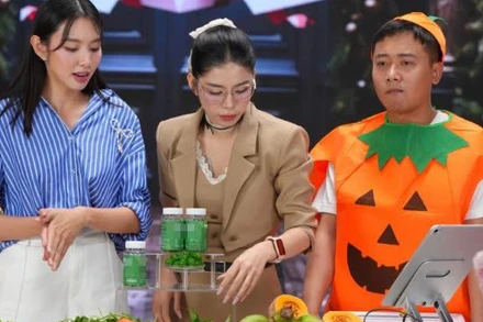 Piên livestream bán kẹo rau được quảng cáo sai sự thật. (Ảnh chụp màn hình)