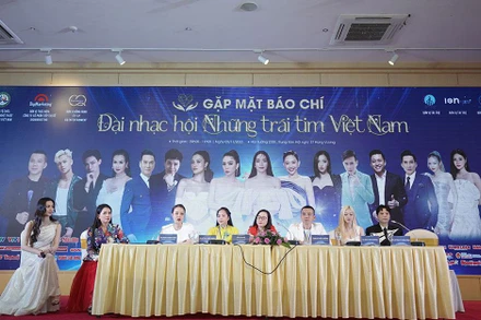 Ban tổ chức công bố về Đại nhạc hội. (Ảnh: Ban tổ chức cung cấp)