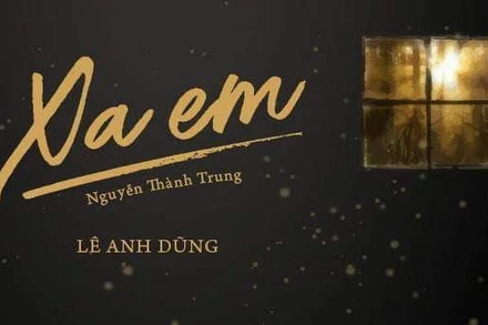 Album "Xa em" của tác giả Nguyễn Thành Trung. (Ảnh: Tác giả cung cấp)
