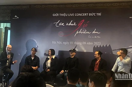 Các ca sĩ Phương Thanh, Phạm Anh Khoa có mặt trong concert của nhạc sĩ Đức Trí.