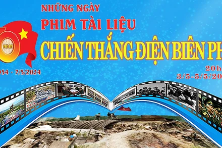 Chiếu phim tài liệu mừng Chiến thắng Điện Biên Phủ