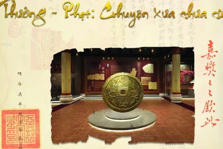 Triển lãm “Thưởng-Phạt: Chuyện xưa chưa cũ”. (Ảnh: Trung tâm Lưu trữ quốc gia I).