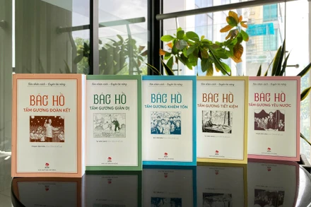 Bộ sách “Rèn nhân cách – Luyện tài năng”. (Ảnh: Nhà xuất bản Kim Đồng)