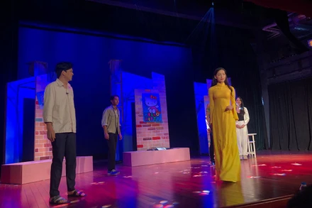 Một cảnh trong vở kịch.