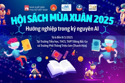 Hội sách Mùa xuân với chủ đề “Hướng nghiệp trong kỷ nguyên AI”