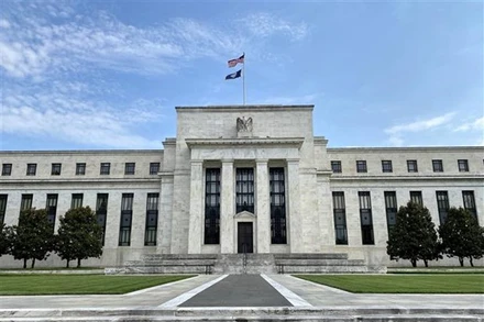 Trụ sở Cục Dự trữ Liên bang Mỹ tại Washington DC. (Ảnh: AFP/TTXVN)