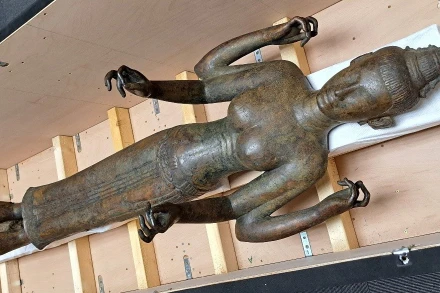 Hồi hương tượng đồng nữ thần Durga