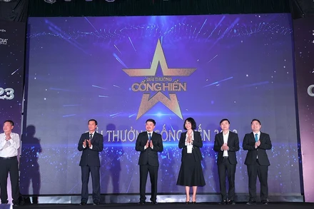 Lễ phát động giải Cống hiến hồi tháng 1. (Ảnh: Ban tổ chức)