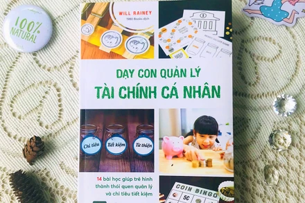 Cuốn "Dạy con quản lý tài chính cá nhân". (Ảnh: 1980 Books)