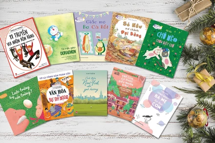 Những cuốn sách phù hợp làm quà Giáng sinh cho trẻ. (Ảnh: Nhà xuất bản Kim Đồng)