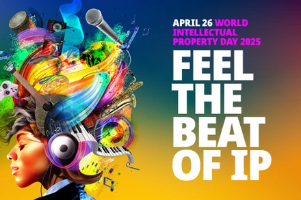 Thông điệp của Ngày Sở hữu trí tuệ thế giới năm 2025. (Ảnh: Cục Bản quyền tác giả)