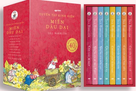 Bộ sách văn học thiếu nhi “Miền dâu dại”.
