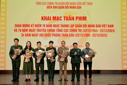 Lễ khai mạc Tuần phim. (Ảnh: Ban tổ chức)
