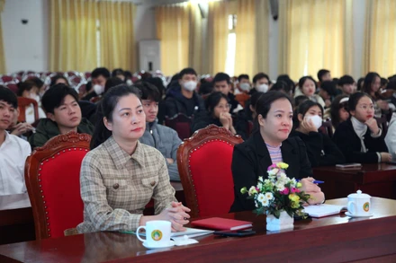 Chương trình diễn ra tại Đại học Tân Trào.