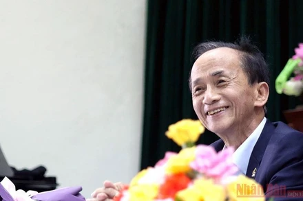 Phó Giáo sư, Tiến sĩ Nguyễn Lân Cường. (Ảnh: Thiên Phương)