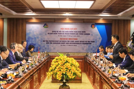 Quang cảnh hội nghị. (Ảnh: THANH HÀ)