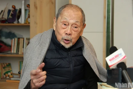 Ông Nguyễn Văn Bổn, nguyên Chủ tịch đặc trách đối ngoại Hội người Việt Nam tại Pháp.