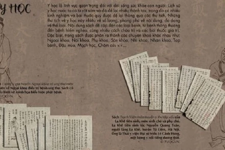 Triển lãm cung cấp nhiều thông tin hữu ích về nền y học Việt Nam. (Ảnh: BTC)