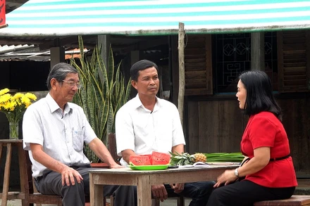 Chương trình mang đến những câu chuyện truyền cảm hứng về dấu ấn sáng tạo của người Việt. Ảnh: VTV