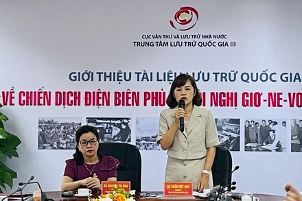 Trung tâm Lưu trữ quốc gia III tổ chức giới thiệu tài liệu lưu trữ về chiến dịch Điện Biên Phủ và Hội nghị Giơ-ne-vơ.