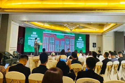 Đại diện Ban tổ chức giới thiệu về các hoạt động tại MICE EXPO 2025. 