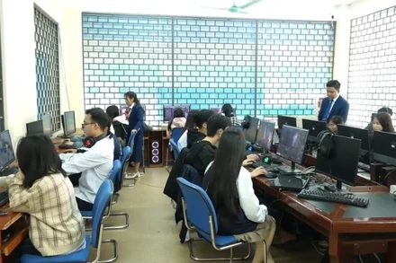 Phim trường số mở ra cơ hội để sinh viên trải nghiệm một dự án điện ảnh. 