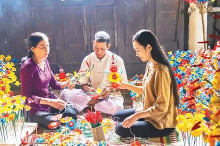 Các sản phẩm làng nghề của thành phố Huế sẽ được giới thiệu tại châu Âu. (Ảnh minh họa: LÊ CHUNG/BÁO NHÂN DÂN)