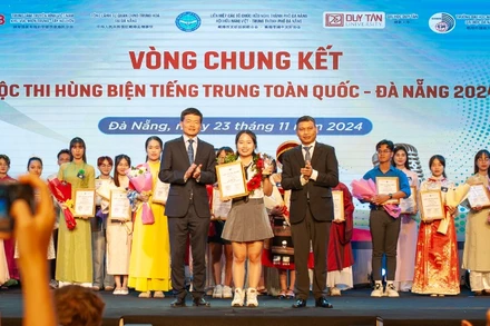 Quán quân Cuộc thi hùng biện tiếng Trung toàn quốc-Đà Nẵng 2024.