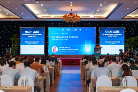 Quang cảnh Hội thảo quốc gia về Chính phủ số 2024.