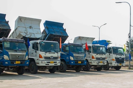 Ra quân thi công dự án Cảng cá Thọ Quang giai đoạn 2.