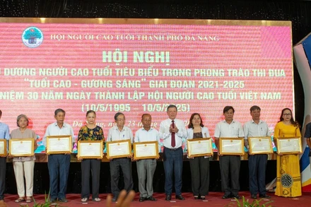 11 tập thể và cá nhân đã có thành tích xuất sắc trong Phong trào thi đua "Tuổi cao-Gương sáng" giai đoạn 2021-2025.