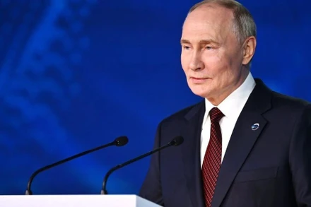 Tổng thống Nga Vladimir Putin. (Ảnh: AA/TTXVN)