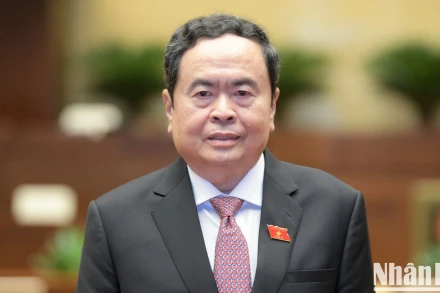 Chủ tịch Quốc hội Trần Thanh Mẫn. (Ảnh: DUY LINH)