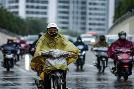 Khu vực Hà Nội có mưa, mưa nhỏ, từ đêm nay trời rét đậm. (Ảnh minh họa)