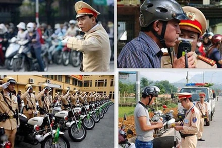 Xây dựng văn hóa giao thông từ mỗi cơ quan, đơn vị. (Ảnh minh họa: TTXVN)