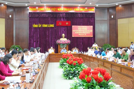 Quang cảnh hội nghị. 